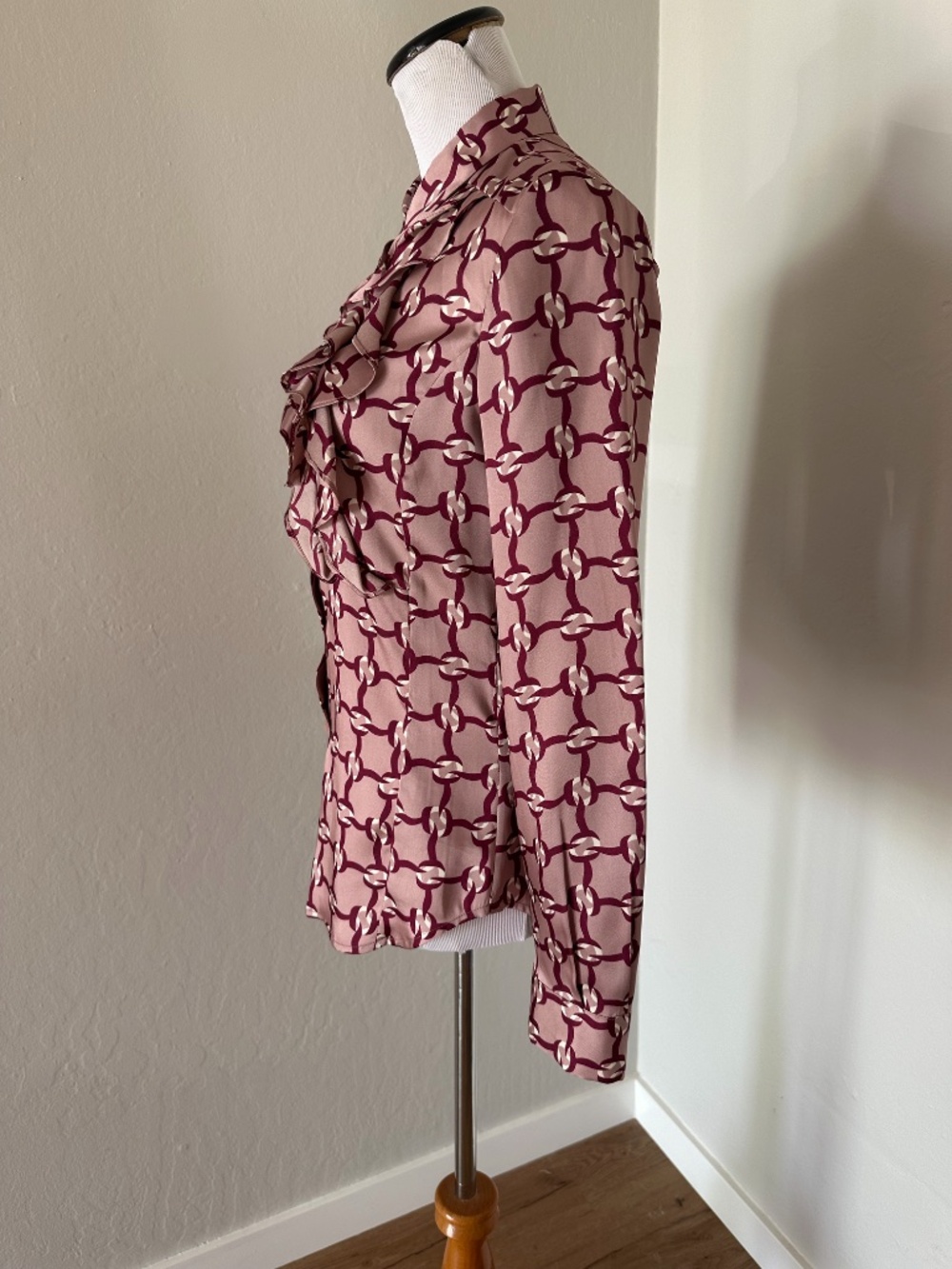 LOVE MOSCHINO Button Down Ruffle Shirt - Picture 3 of 8